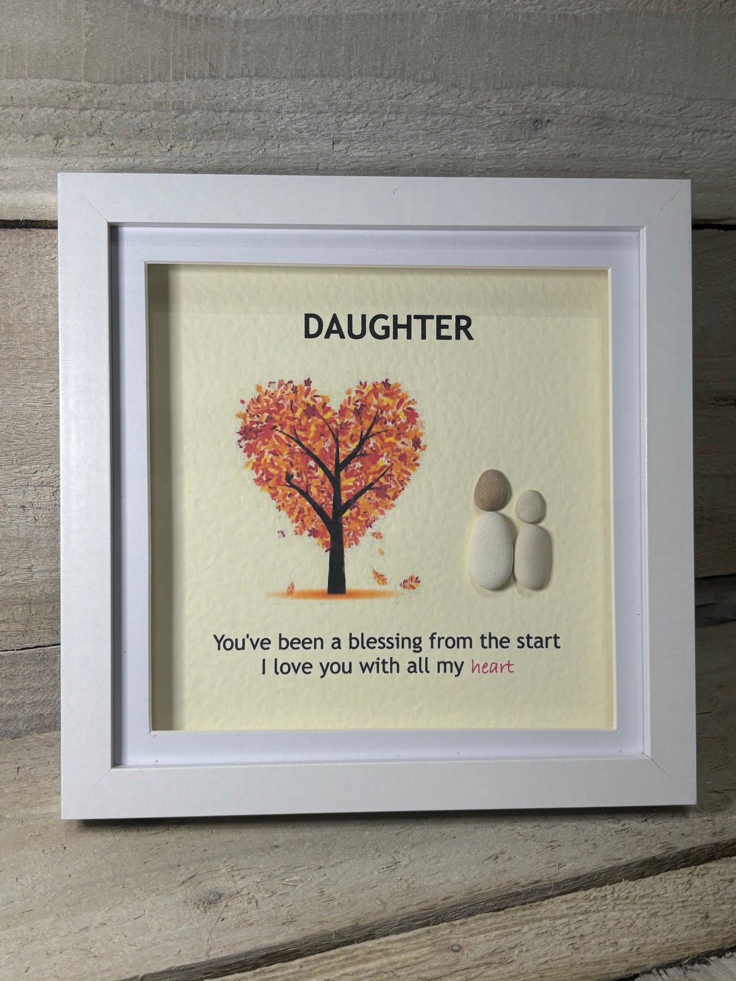 Various Large Pebble Art