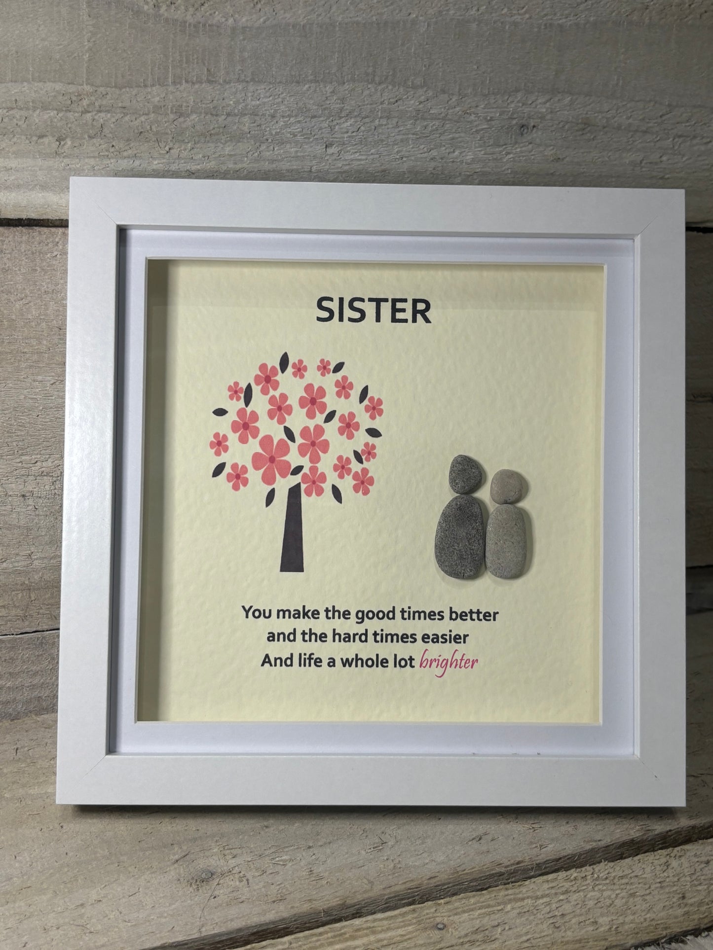 Various Large Pebble Art