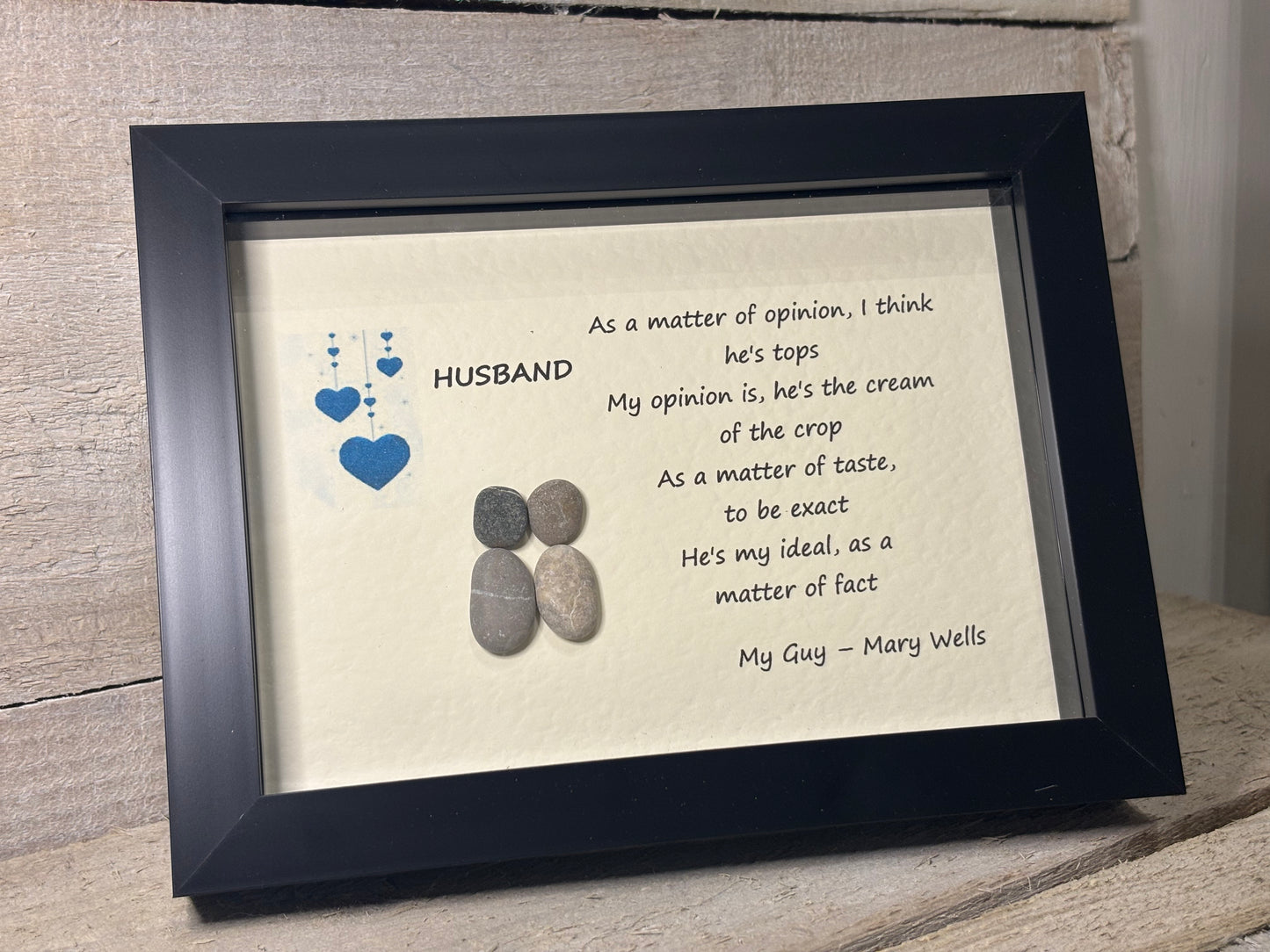 Various Large Pebble Art