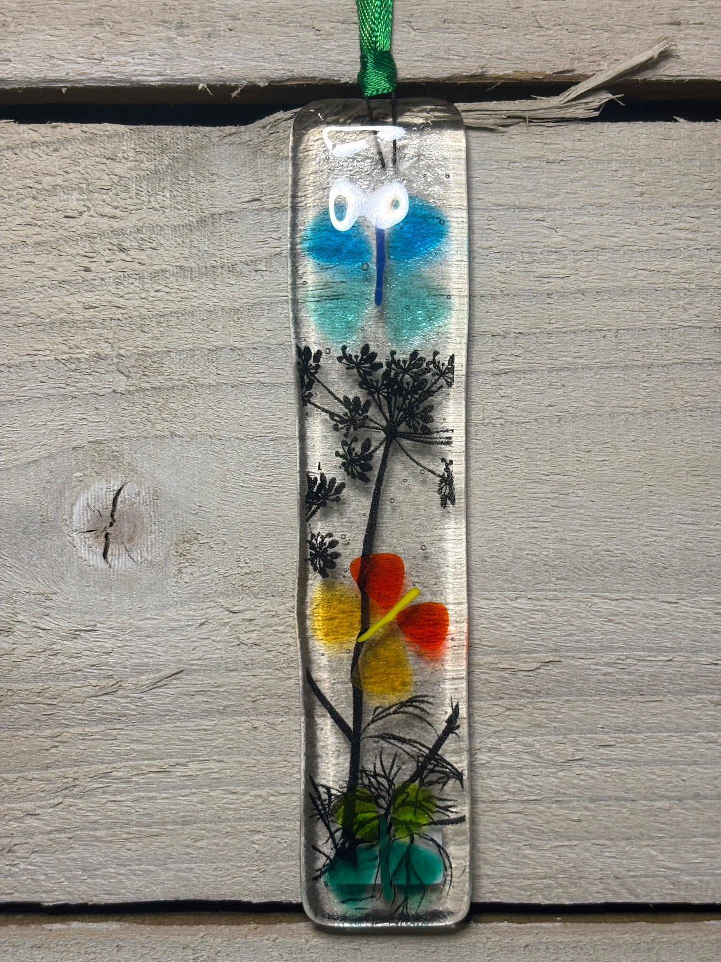 Various Fused glass Suncatchers
