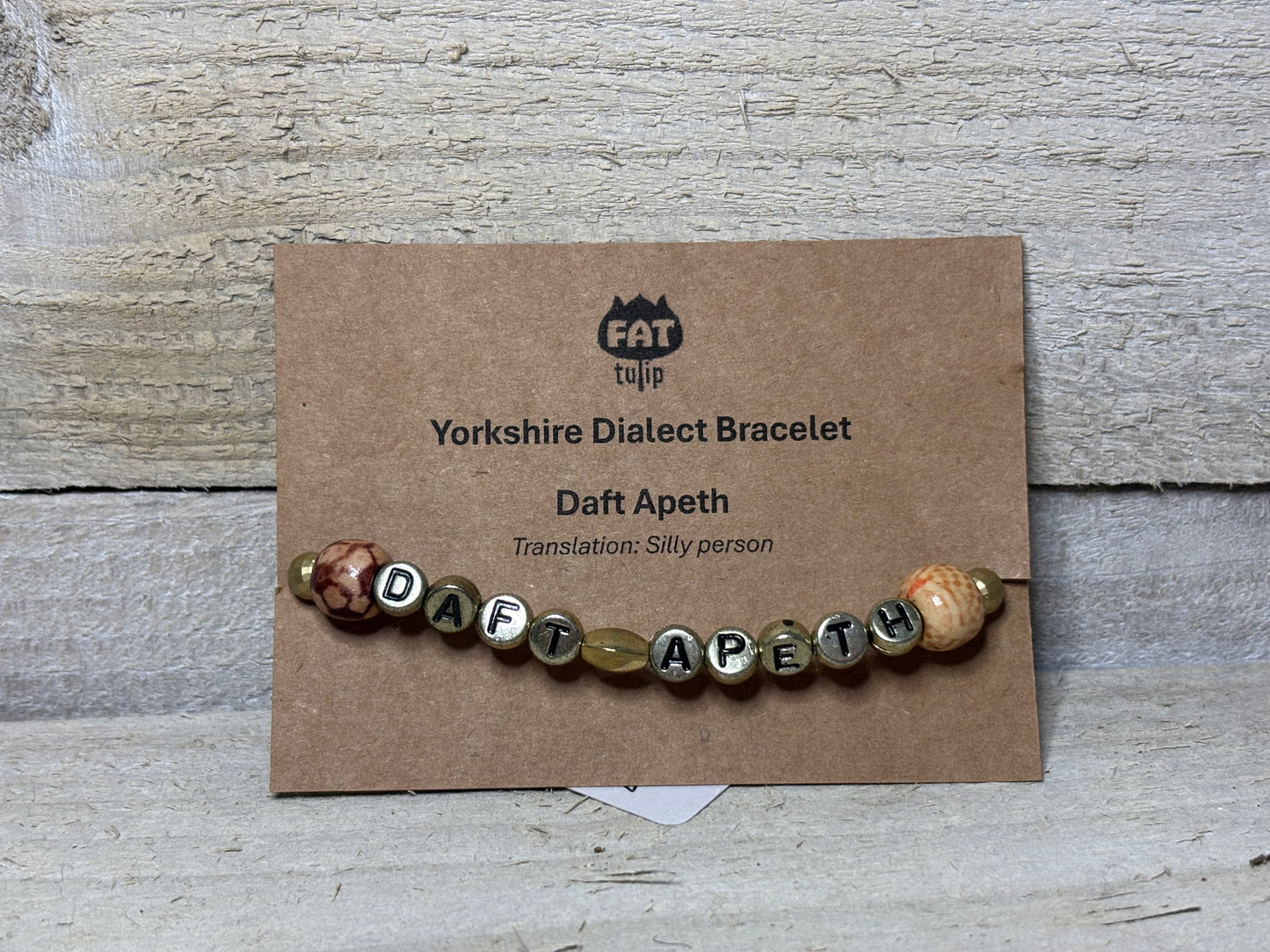 Various Yorkshire Dialect Bracelets